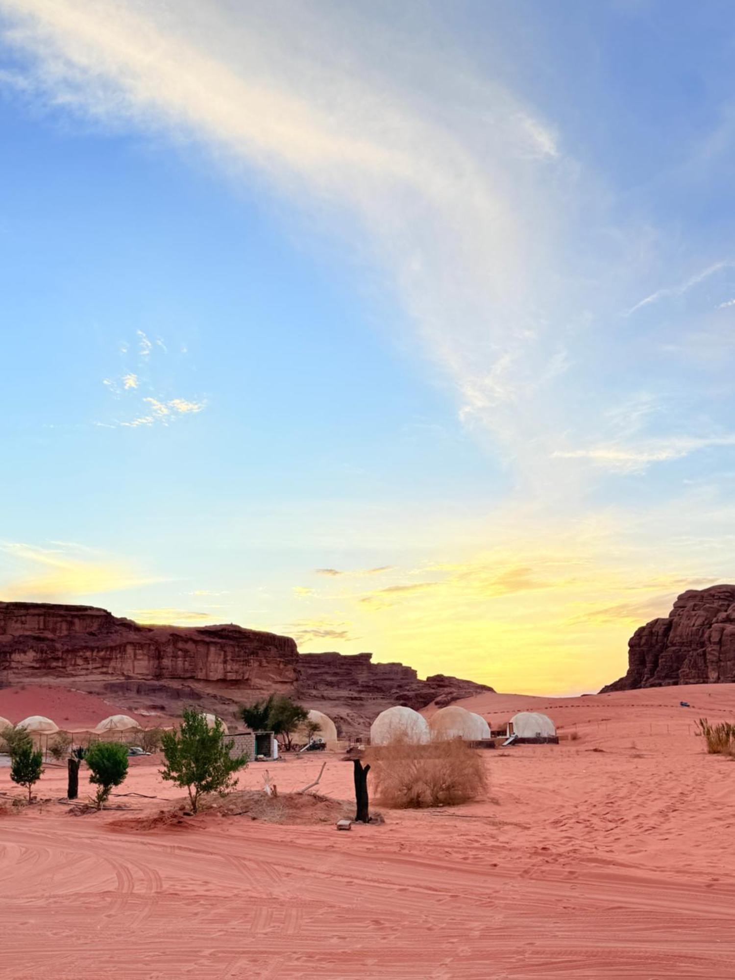 Orbit Camp Hotell Wadi Rum Eksteriør bilde